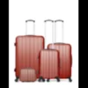 Bluestar - set de 4 valises napoli-c 75 cm 4 roues