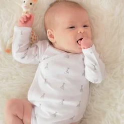 Body bébé ouverture croisé sophie la gir