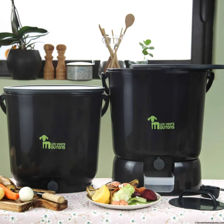 2 bokashi composteur 15l