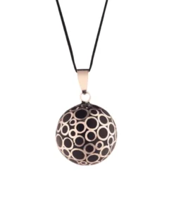 Bola de grossesse bulles - or rose