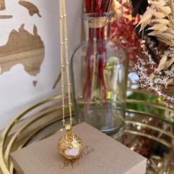 Bola de grossesse gravé avec quartz