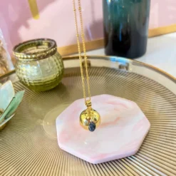 Bola de grossesse or labradorite