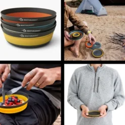 Bol pliable sea to summit frontier collapsible bowl m orange