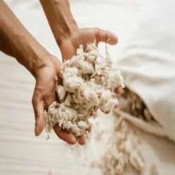 Bolster de yoga ovale coton et kapok bio