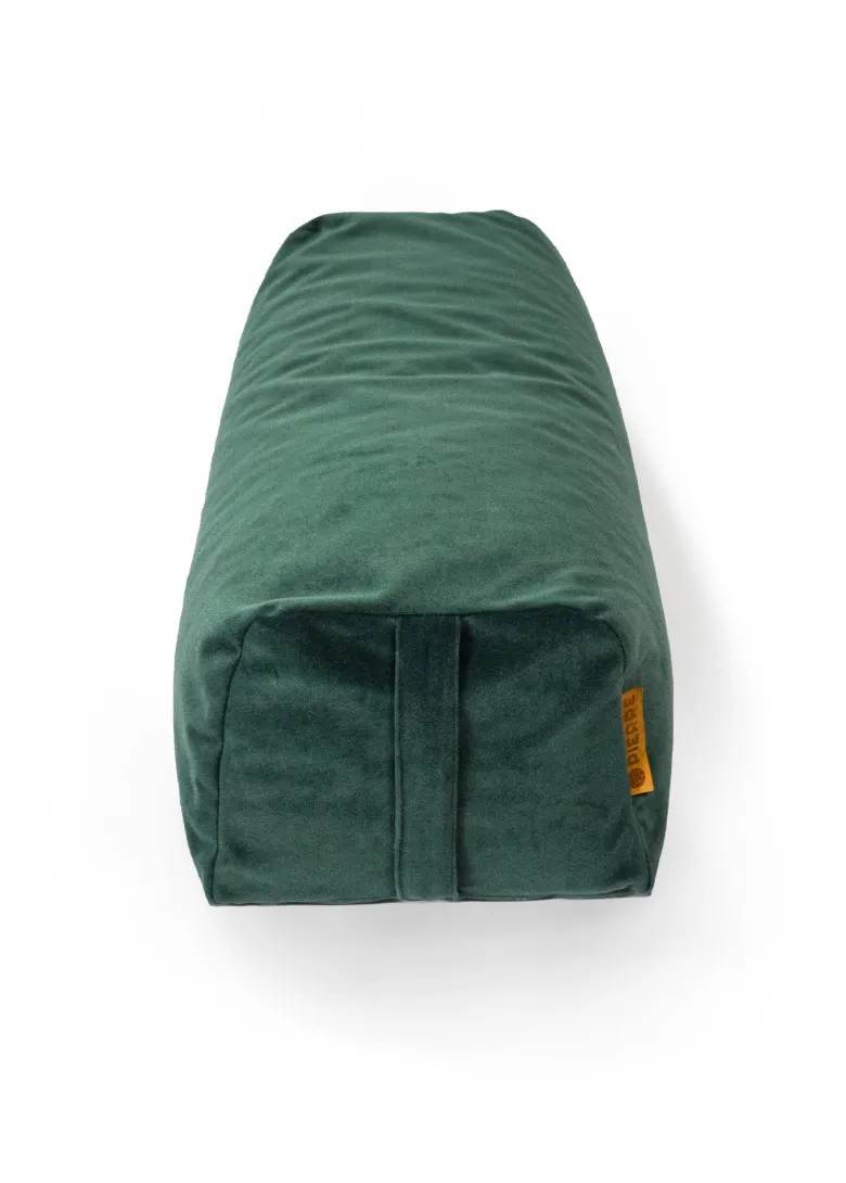 Bolster en tissu recyclé - vert