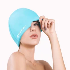 Bonnet anti-migraine chaud et froid icethermax - soulagement naturel Bleu