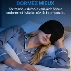 Bonnet anti-migraine gel chaud & froid – soulagement naturel des maux de tête