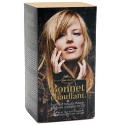 Bonnet chauffant soin des cheveux
