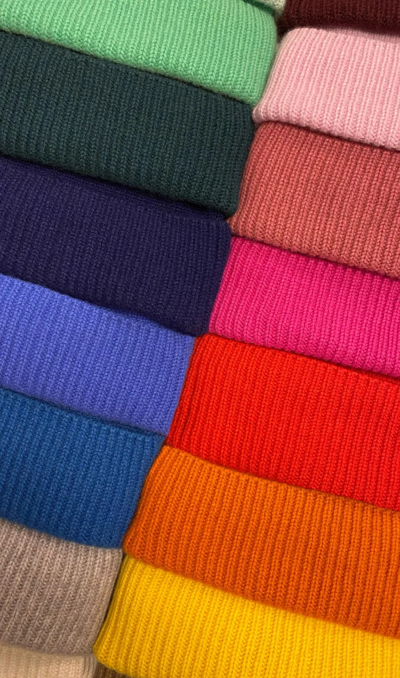 Bonnet mérinos et cachemire Forêt