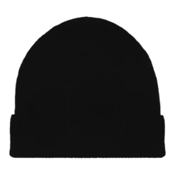 Bonnet mérinos et cachemire Noir