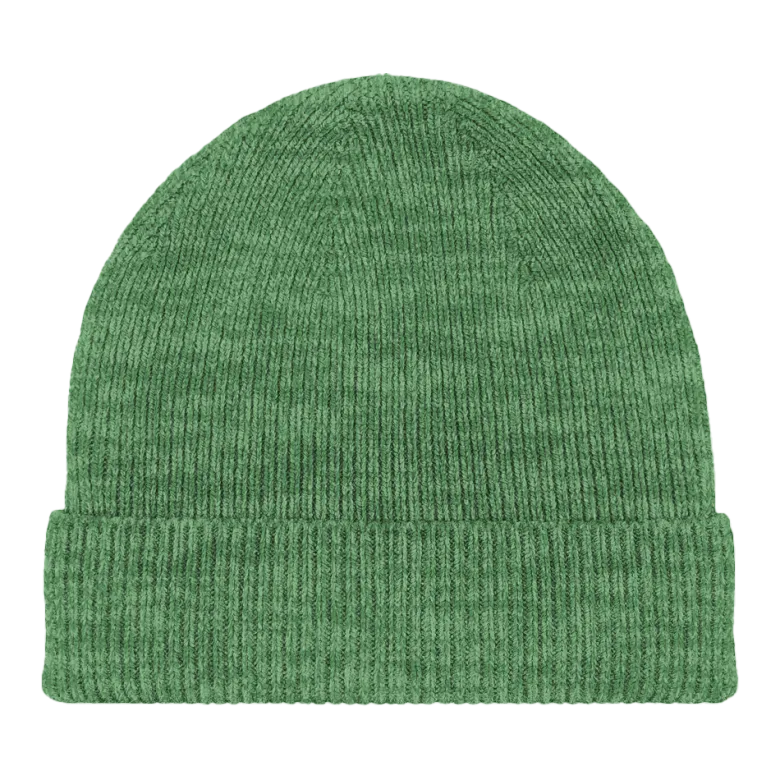 Bonnet mérinos et cachemire Vert canard