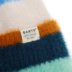 Bonnet rayé multicolore