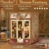 Book nook infinity train fantaisie vapeu