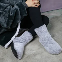 Boots, chaussons chauffants Anthracite