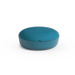 Boîte à savon de voyage ronde - blue abyss