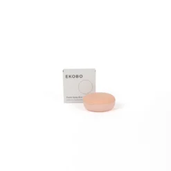 Boîte à savon de voyage ronde - blush