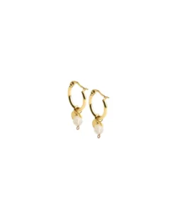 Boucles d'oreilles afti citrine Jaune