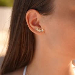 Boucles d'oreilles fleurs