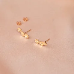 Boucles d'oreilles fleurs