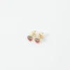 Boucles d'oreilles fraise or