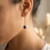 Boucles d'oreilles lapis-lazuli ilhéus