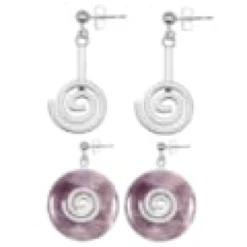 Boucles d'oreilles support