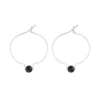 Boucles d'oreilles tourmaline & argent