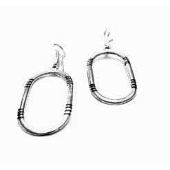 Boucles d'oreille touareg en argent