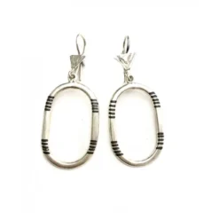 Boucles d'oreille touareg en argent
