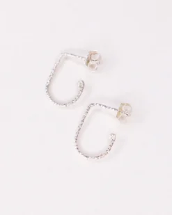 Boucles helix - argent