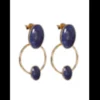 Boucles sila lapis lazuli