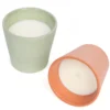 Bougie d'extérieur parfumée citronnelle SOS été en cire végétale terre d'Oc Pot terracotta