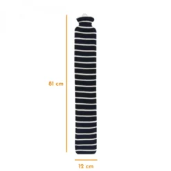 Bouillotte caoutchouc 2.5 l - bleu