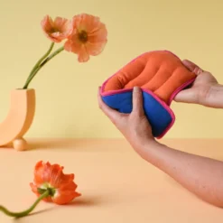 Bouillotte de confort menstruel l'une colorblock Multicolore