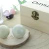 Boules relaxation chinoises jade vert
