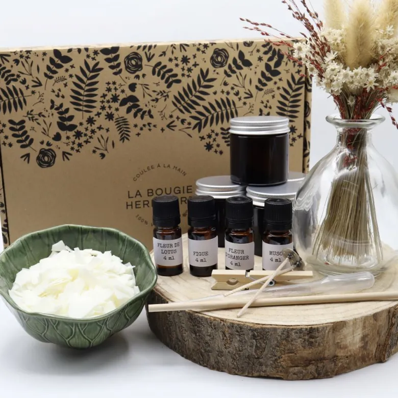 Box diy : kit bougies noël