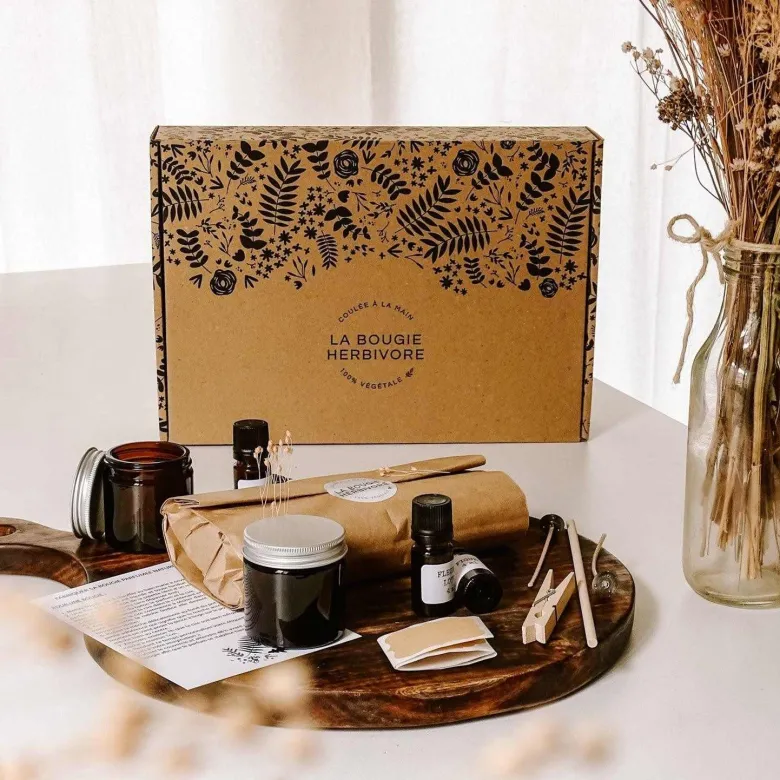 Box diy : kit bougies noël