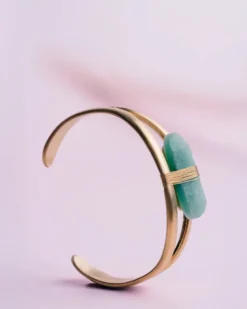 Bracelet attica green aventurine xxs Vert
