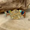 Bracelet 7 chakras en plaqué or