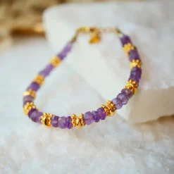 Bracelet chikitsa amethyste