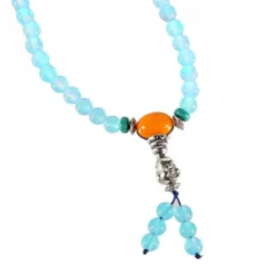 Bracelet-collier mala - agate