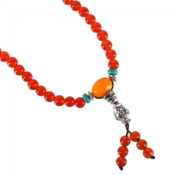 Bracelet-collier mala - agate