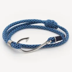 Bracelet corde hameçon homme marin bb