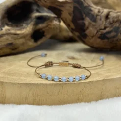 Bracelet en aigue-marine