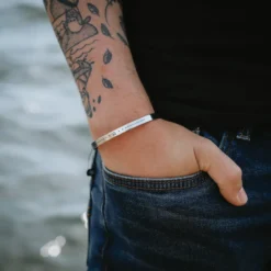 Bracelet homme balance jonc zodiaque