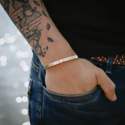Bracelet homme gémeaux jonc zodiaque