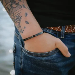 Bracelet homme taureau jonc zodiaque