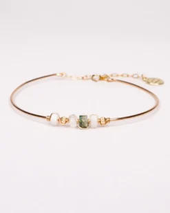 Bracelet jonc - adriane - or