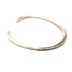 Bracelet jonc onique touareg en argent