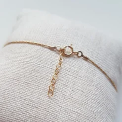 Bracelet or gold filled et péridot